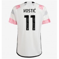 Camisa de Futebol Juventus Filip Kostic #11 Equipamento Secundário 2023-24 Manga Curta